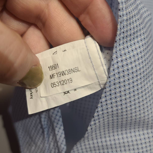 Peter Millar Chip Off the Old Block Sport Shirt Size Large - Picture 7 of 7